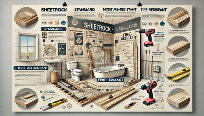 Bathroom Sheetrock: Highlighting Its Types, Installation Tips, Maintenance, Pros & Cons, Alternatives And More