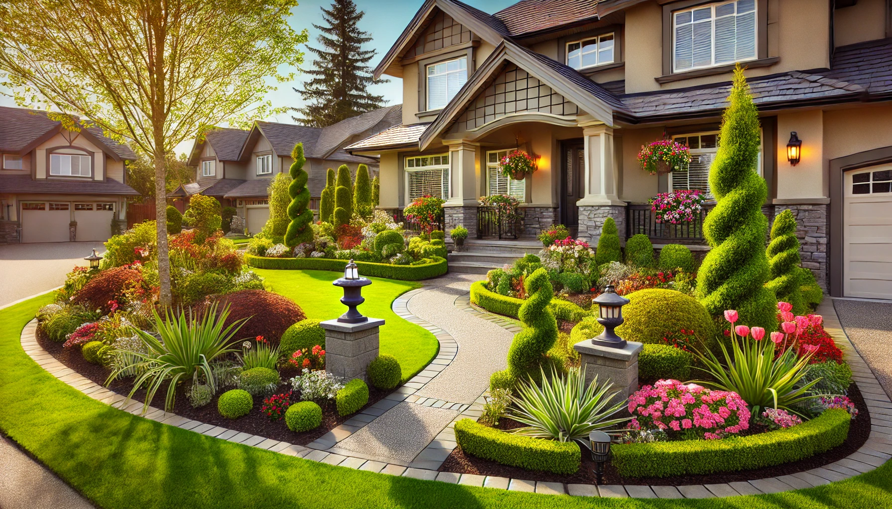 Front of House Landscaping: Enhancing Curb Appeal, Benefits