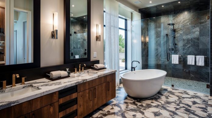 master bath layout