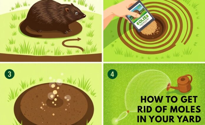 How To Get Rid Of Moles In Your Yard