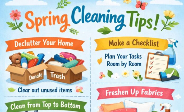 Spring Cleaning Tips