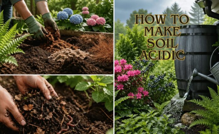How to Make Soil Acidic