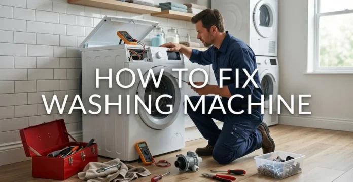 How to Fix Washing Machine